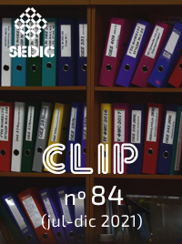 Nº 84. Clip de SEDIC. Revista de la Sociedad Española de Documentación e Información Científica